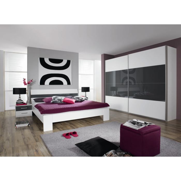 Chambre Adulte Complete Aubade L 140 X L 200 Cm Achat Vente