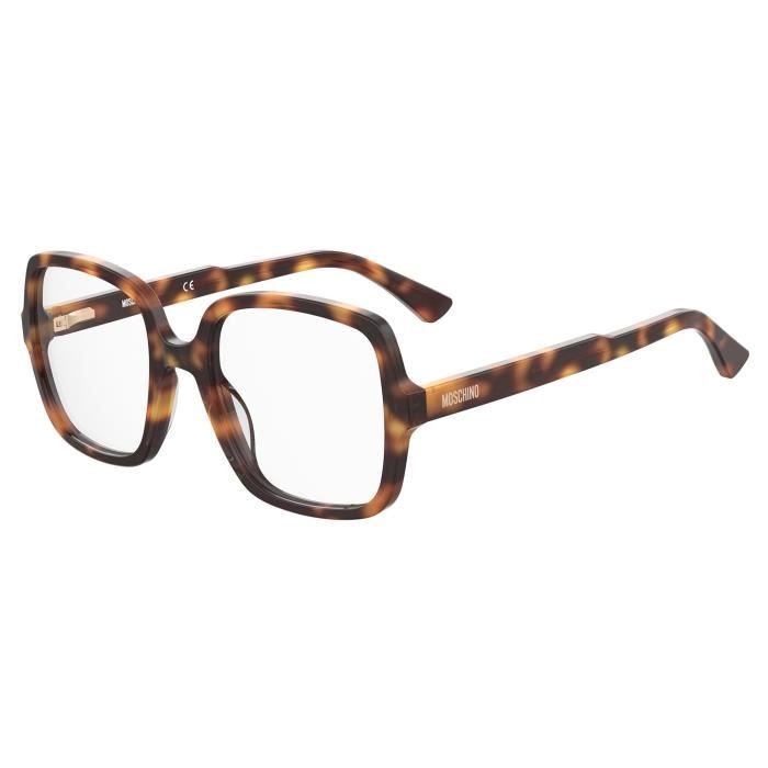 Moschino MOS604 54 20 140 HAVANA acetate femme MOS604 HAVANA Achat Vente lunettes de vue Moschino MOS604 54 20 140 HAVANA acetate femme MOS604 Adulte Neuf Cdiscoun