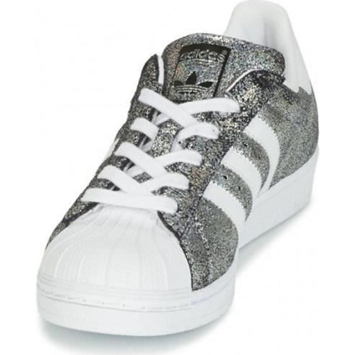 BASKET - adidas superstar Gris - Cdiscount Chaussures