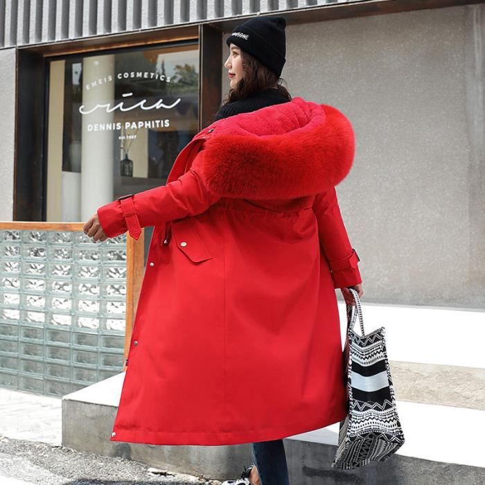 Manteau Femme Meilleure Qualite Nouvelle arrivee Faux Fourrure