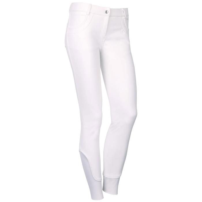 Pantalon équitation de concours full grip femme Harrys Horse Softshell - wit - 34