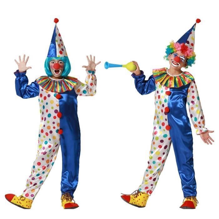 Déguisement Homme Clown Gris Tueur - Costume Effrayant Style "Ça" Pour Halloween - Tunique Et Pantalon
