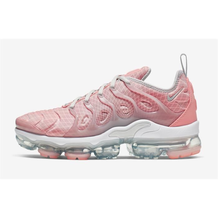 vapormax blanche et rose