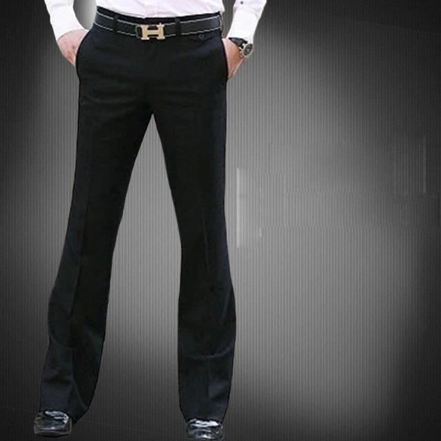 Zencart Pantalon evase Pour Hommes Pantalon Formel Cloche Bas Pantalon Danse Blanc Costume Pantalon Formel Pour Hommes Taille 28 3 Beige Black Cdiscount Pret a Porter