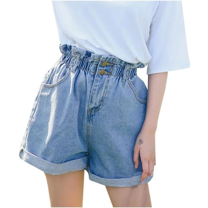 Jean elastique taille on sale haute