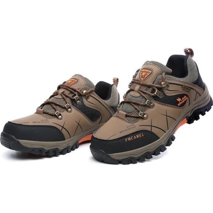 Chaussures Marche-Rando Homme Hiking Basses Respirant Mode