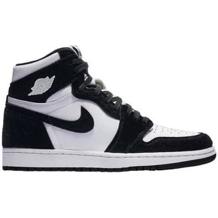 Air jordan 1 noir et blanc enfant - Cdiscount