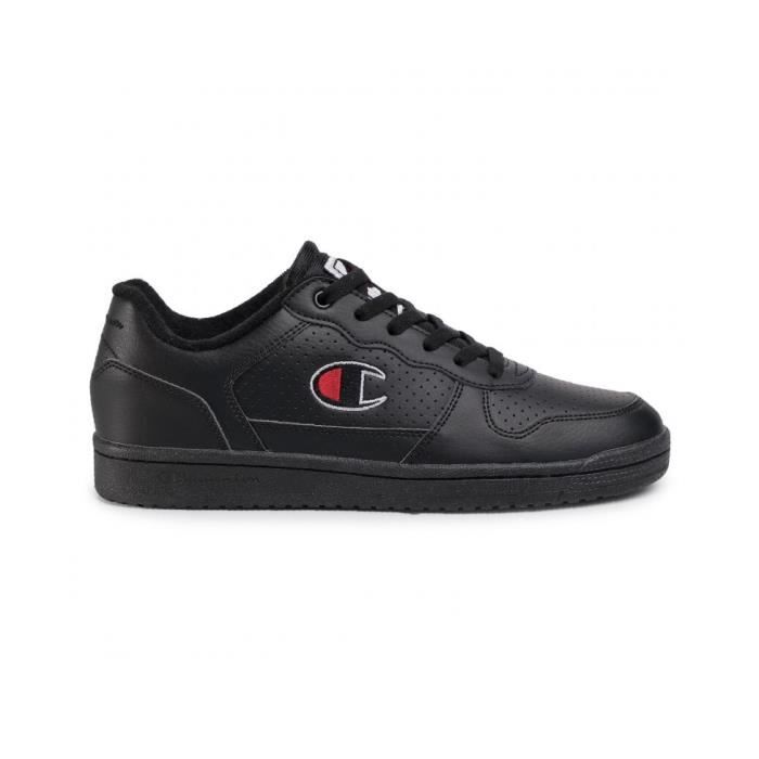Chaussure CHAMPION noir Homme 40 Synthetique Lacets Noir Cdiscount Chaussures