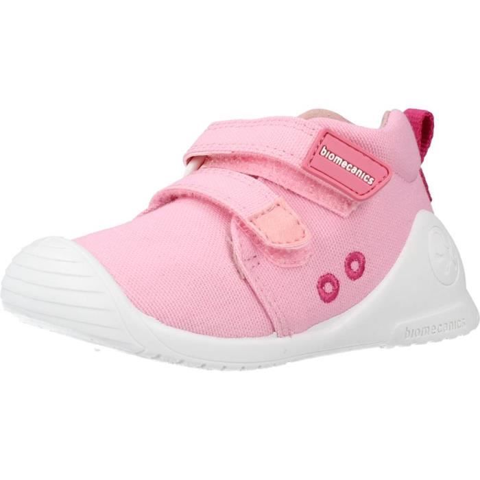 GIRLS 231006-B DOUBLE VELCRO SHOE in MAUVE