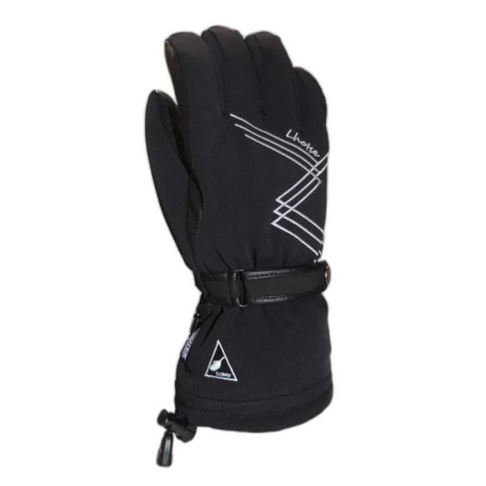 Gants de ski femme Lhotse Banaba - noir - Taille 7 Gants de ski femme Lhotse Banaba - noir - Taille 7