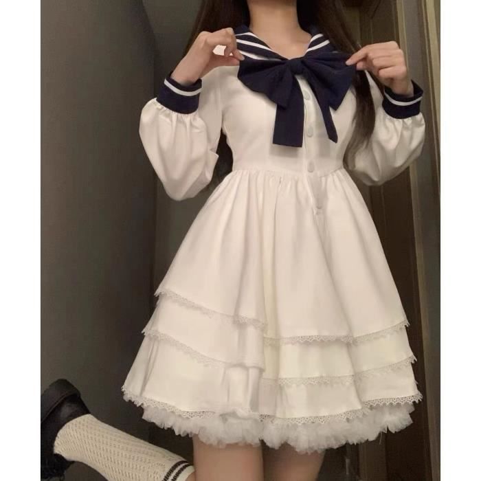 Robe col marin femme top