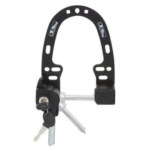 Antivol vélo - M-WAVE - Booster - Multifonctionnel - Se fixe sur étrier de frein avant - Renfort tige de selle