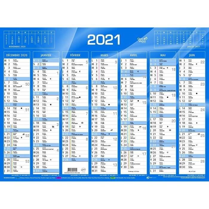 Calendrier 2022 Quo Vadis