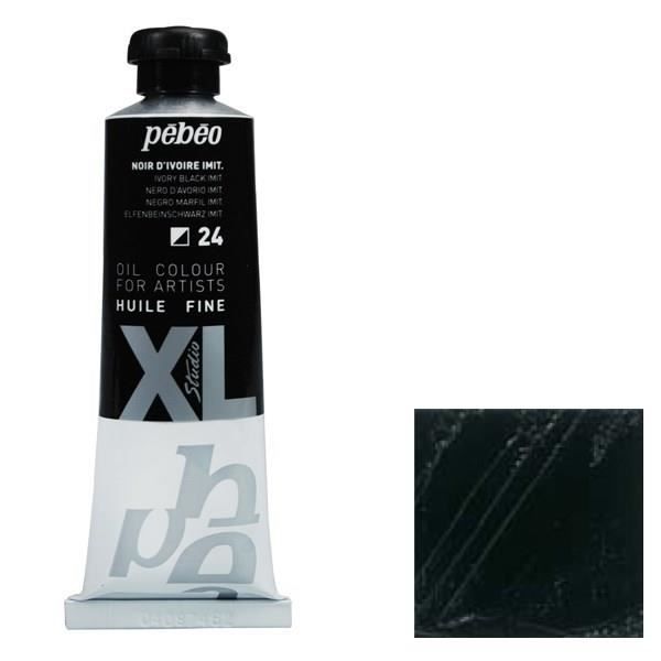 Peinture à l'huile Fine XL studio - Noir ivoire (imit) - 37 ml
