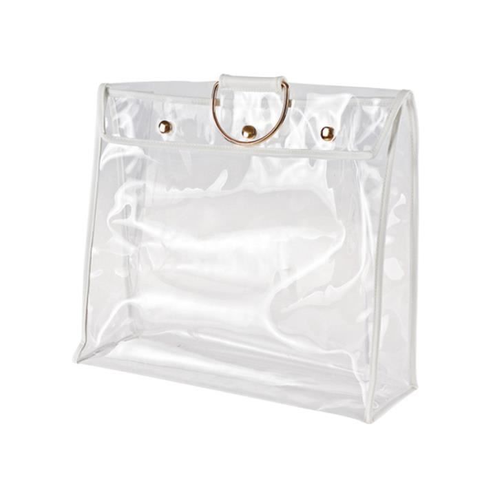 Organisateur De Sac Transparent Anti Poussiere Pour Femme Support De Protection Pour A Main Type C Sac A Main Achat Vente Organisateur De Sac Cdiscount