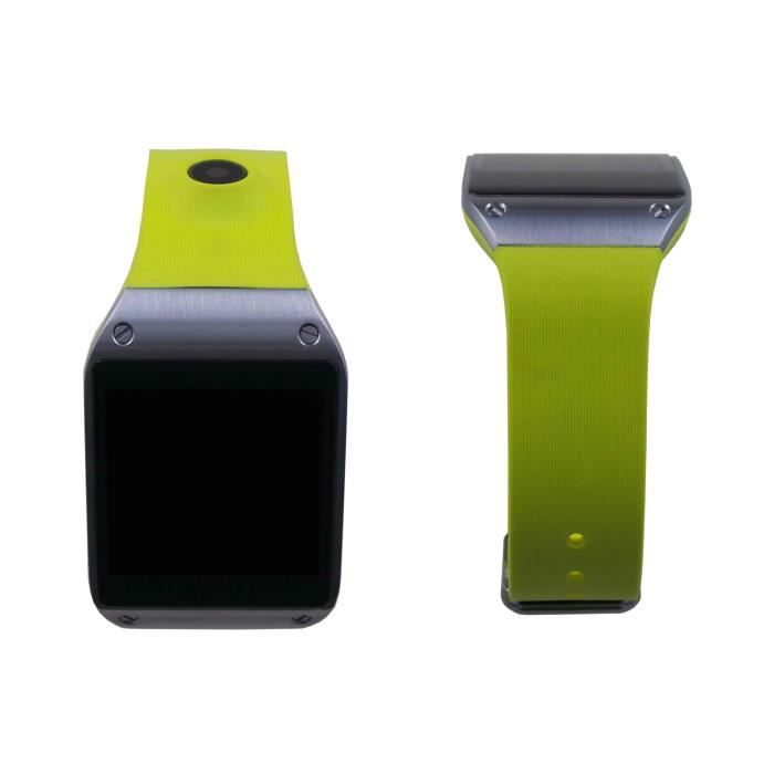 Samsung Galaxy Gear SM V700 Smartwatch Display Armband Grun Sehr Guter Zustand OVP Cdiscount Telephonie