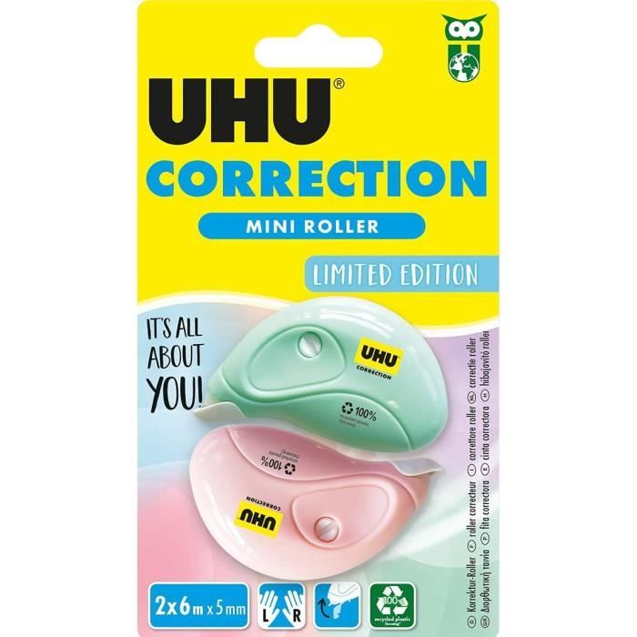 Rollers Correcteur Pastel Mini Ruban Correcteur Rapide, Propre Et ...
