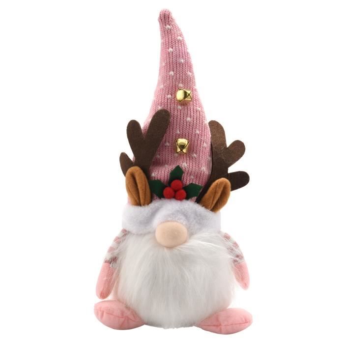 Pièces de gnome d'Halloween en peluche avec ailes de chauve-souris