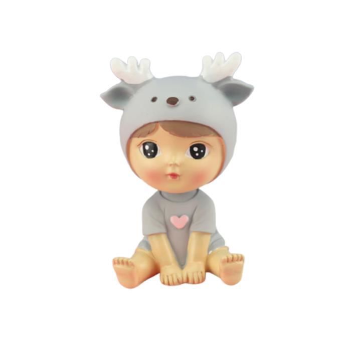 1 Pcs Couple Garçon Gâteau Décoratif Modèle Anniversaire Fête Ornement