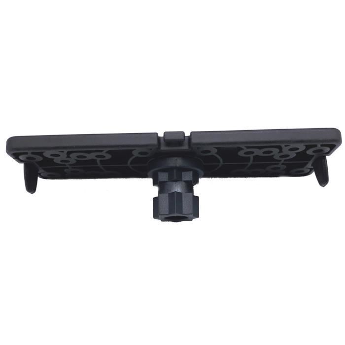 Support De Transducteur Pour Détecteur De Poissons - Bras Flexible Noir 33x15,5x5 Cm - Pour Kayak Et Petit Bateau