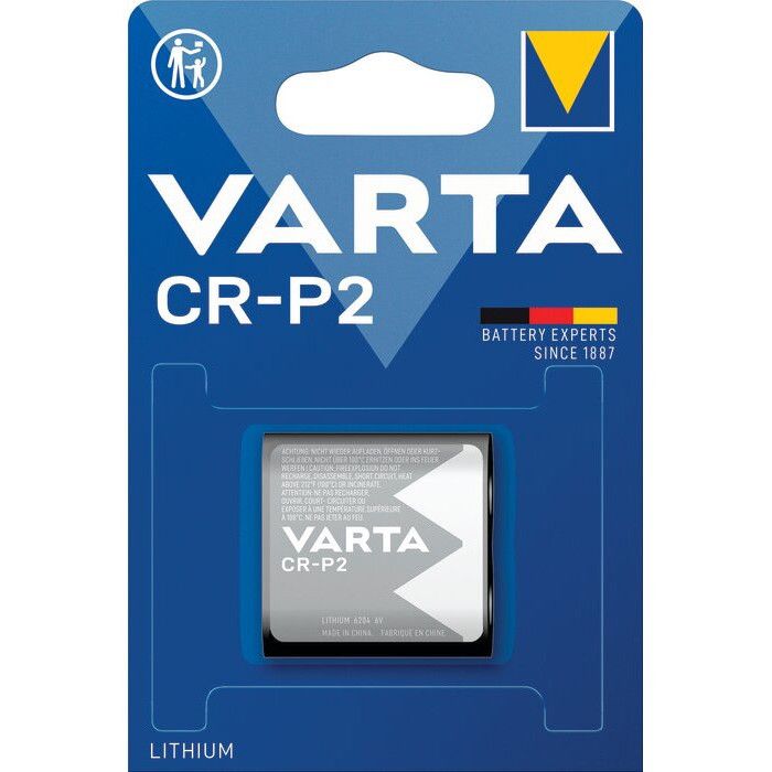 Pile lithium CRP2 6V - VARTA - 6204301401 Pile lithium CRP2 6V - VARTA - 6204301401