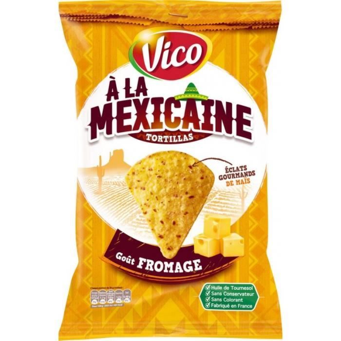 VICO Tortillas goût fromage Cdiscount Au quotidien