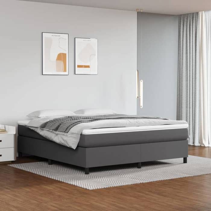 VidaXL Cadre de lit avec tête de lit chêne sonoma 135x190 cm, meubles de chambre à coucher, lit double, sommier, lit, cadre 3295599 - Maison VidaXL Cadre de lit avec tête de lit chêne sonoma 135x190 cm, meubles de chambre à coucher, lit double, sommier, lit, cadre 3295599 - Maison