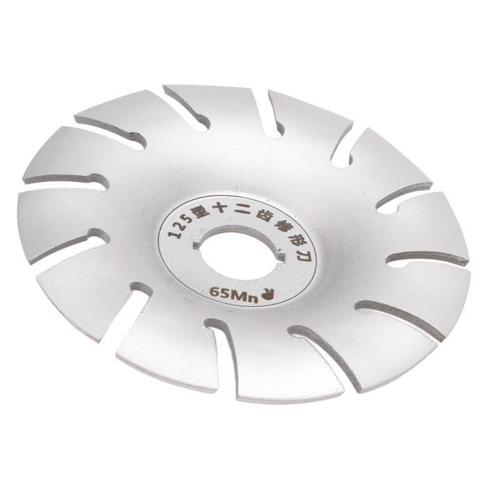 Disque De Sculpture Sur Bois 6 Dents Holigie - Fraise Meuleuse D'Angle Pour Travail Du Bois
