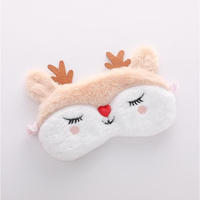 Masque De Sommeil Personnalisable - Motif Chien - Cache Yeux Anti-lumière - Neuf - Réf. 40