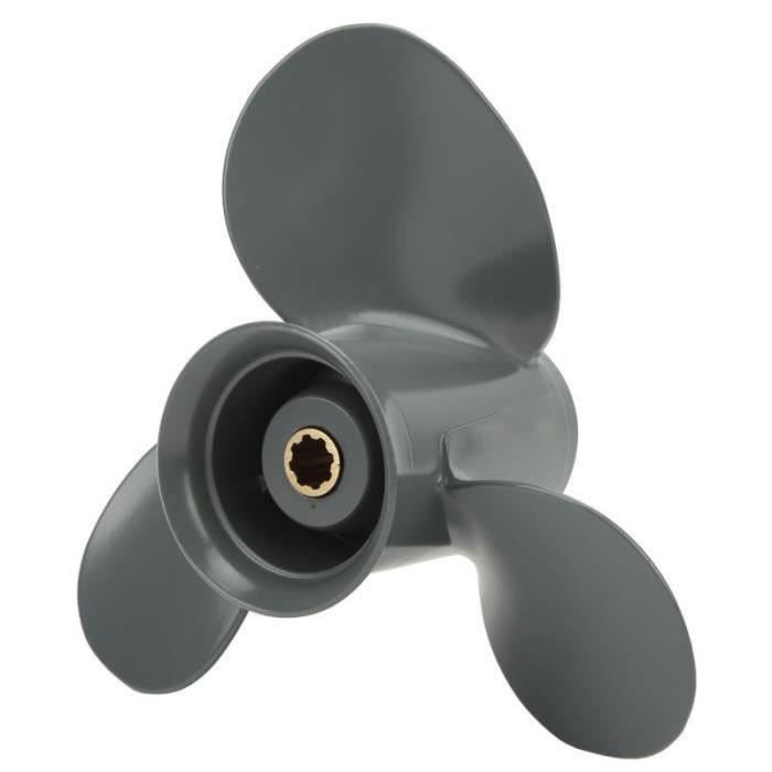 Hélice de Bateau RC 3 pales 140mm 8mm Arbre hélice en Nylon for remorqueur RC pêche appât Bateau Bricolage Radeau Planche de Surf