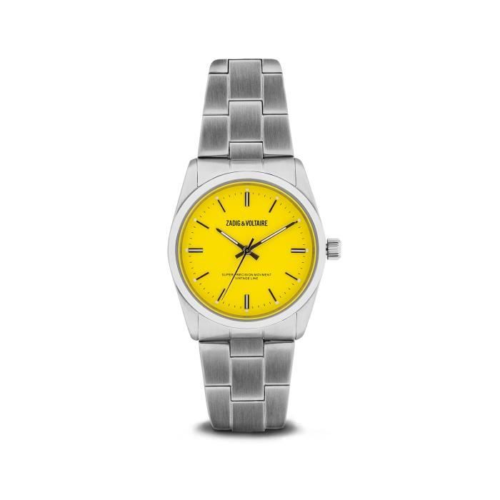 Zadig Voltaire ZVF225 Montre Mixte Analogique Cadran