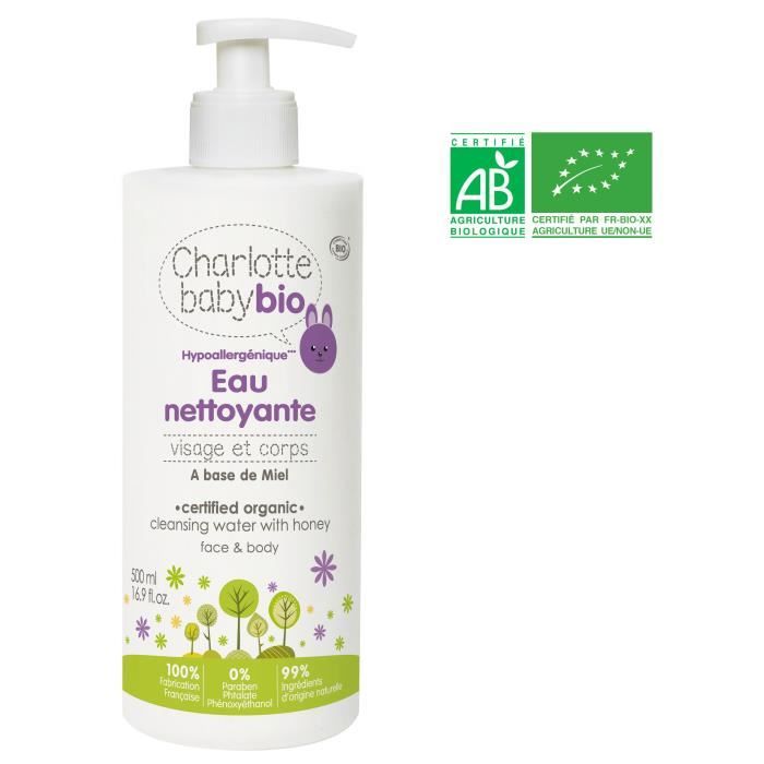 Eau Nettoyante Bio Bebe 500 Ml Charlotte Baby Bio Cdiscount Puericulture Eveil Bebe Eau Nettoyante Bio Bebe 500 Ml Charlotte Baby Bio Cdiscount Puericulture Eveil Bebe