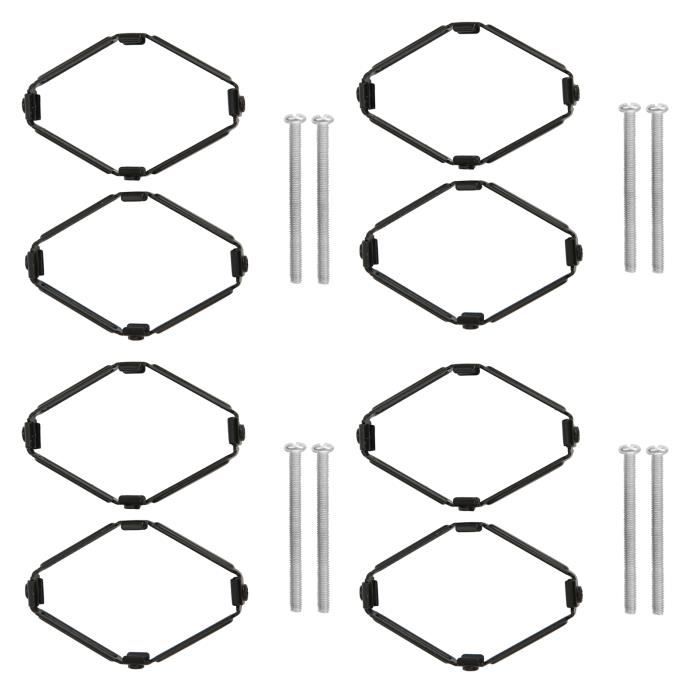 Kit De Réparation Pour Boîte D’encastrement 86x86 Mm - Entretoises, Boulons, Clé - Pour Interrupteur, Prise