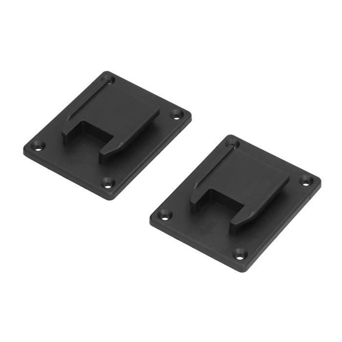 Boerunid Lot De 2 Boucles De Ceinture Arrière 1609267180 – Compatible Peugeot 301, 208, Citroën C3, C4, C-Elysée
