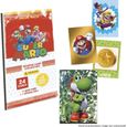 Jeu de cartes - PANINI - Super Mario Trading Cards - Collection de 252 cartes dont 18 en or et 18 en argent-1
