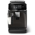 Philips Machine à café entièrement automatique série 2200, 2 réglages de café, mousseur de lait, noir (EP2334/10)-1