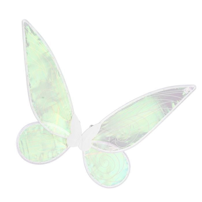 Ailes De Fée Lumineuses LED – Adulte Et Enfant – 38x48 Cm – 3 Modes Clignotants – Costume Halloween, Fête, Soirée