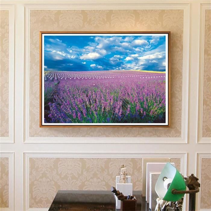 Kit de peinture Art Diamond Figured'Art Adultes 40x50 cm avec cadre Art Deco Femme