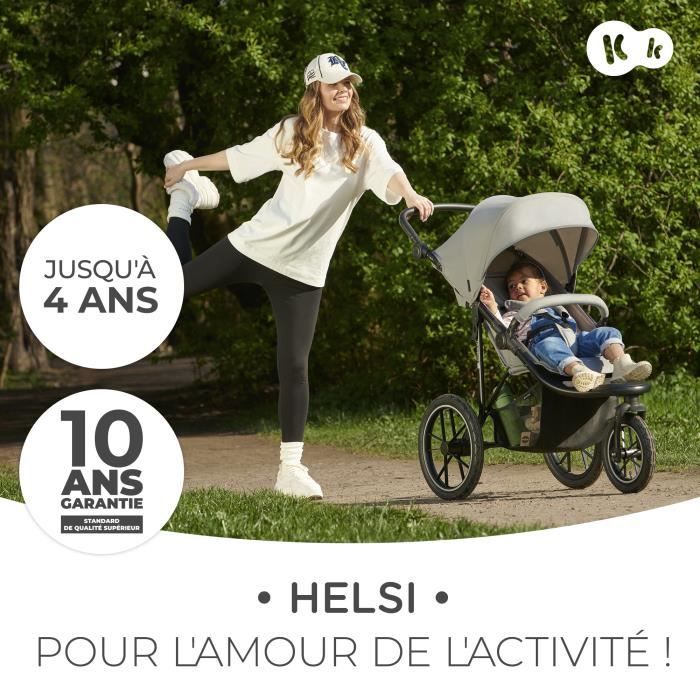 Poussette 4 roues gonflables sale