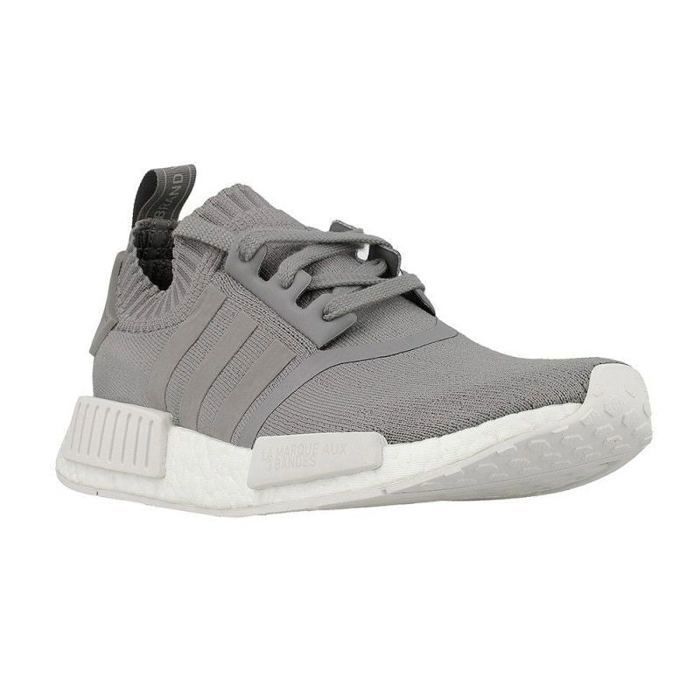 Chaussure Adidas Nmd R1 Grise Adidas NMD_R1 Solid Grey-White