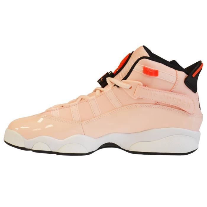 Basket Nike Air Jordan 6 Rings Junior Rose Mixte Enfant