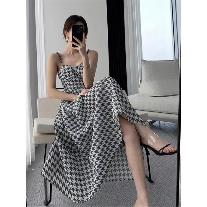 Robe imprimé best sale pied de poule