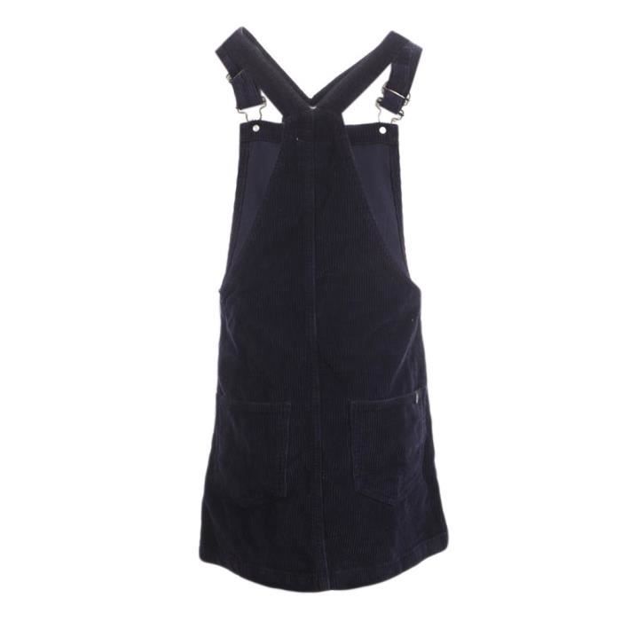 Robe en velours Marine Fille Teddy Smith Roxbury