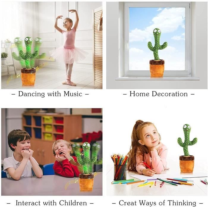 Un cactus dansant vendu à des enfants chante des injures en