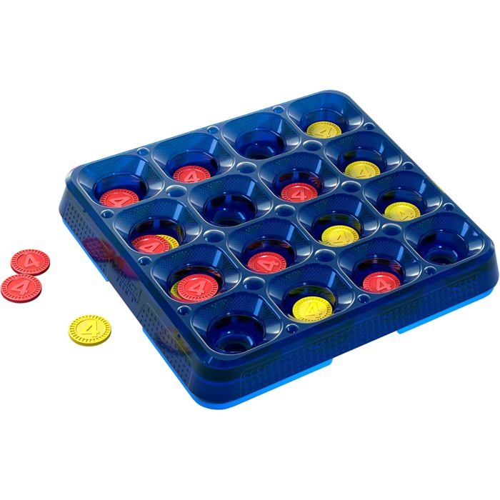 Jeu de société Puissance 4 Folie - SVATV - Rapide et amusant - 26x26 cm ...
