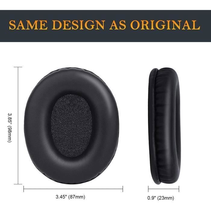 Coussinets De Remplacement SOULWIT Pour Bose QuietComfort Ultra - Cuir Protéiné Premium & Mousse Haute Densité