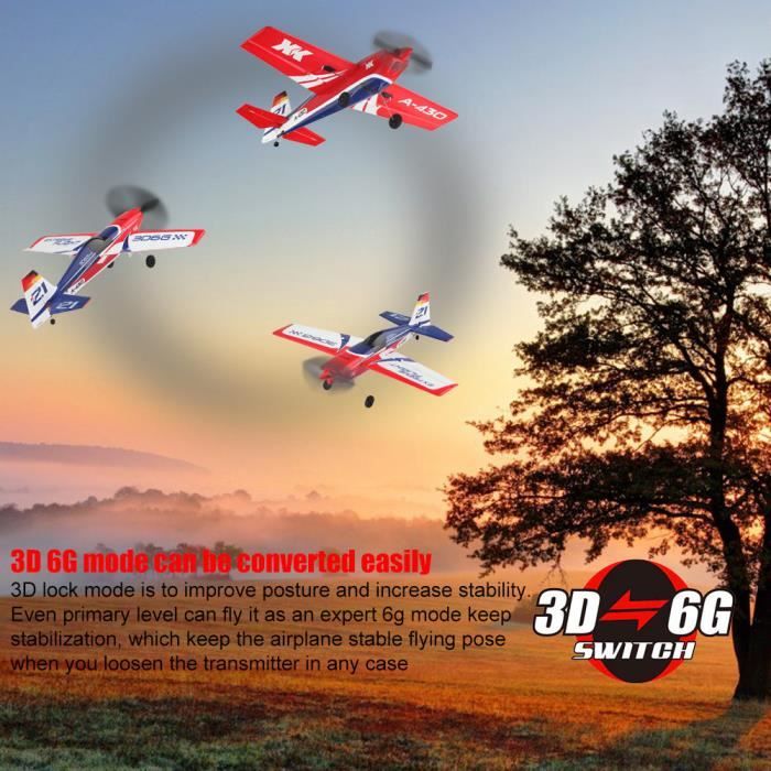 Xk a430 2.4 g best sale 5ch 3d6g