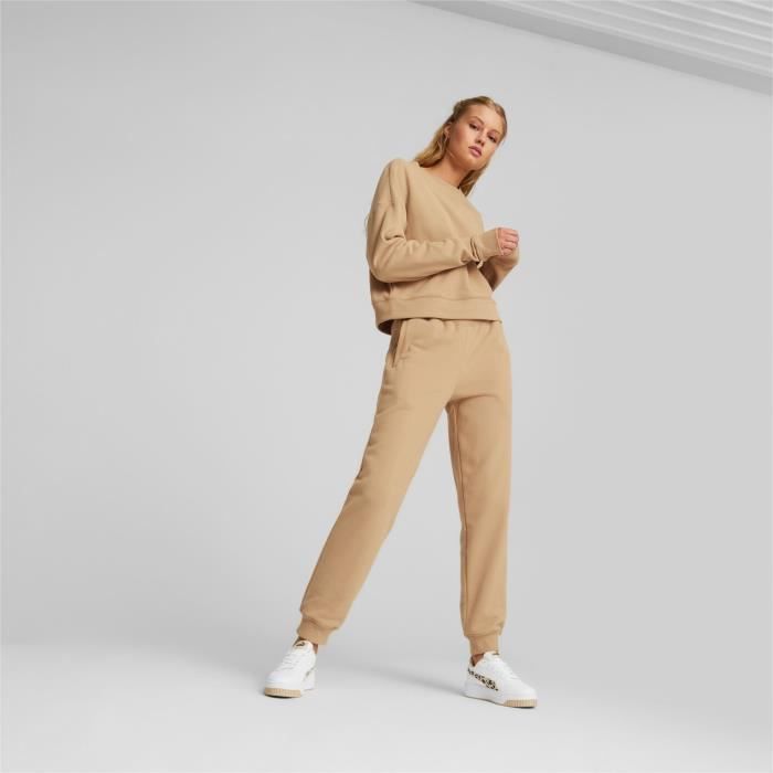 Ensemble de sweatshirt et jogging femme Puma Loungewear TR - dusty