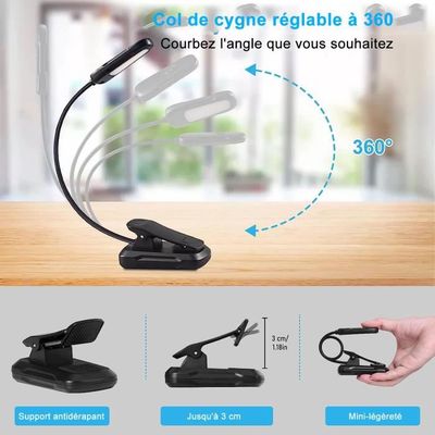 Acheter LED Tablette Vision Nocturne Lampe De Lecture Soins Des Yeux Lampe De Lecture étudiant Nuit Lampe De Lecture