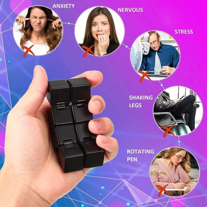 Fidget Toy Set Toy Sensory Jouet Anti-Stress Outil anti-anxiété Fidget jouet  pour passer le temps pour adolescent, adulte, enfant - Cdiscount Jeux -  Jouets